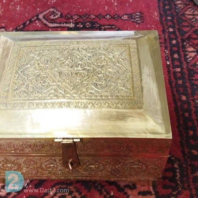 صندوقچه جواهرات برنجی