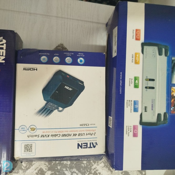 آگهی رایگان کابل usb4. آتن   کی وی ام سوییج 2پورت تخفیف داره