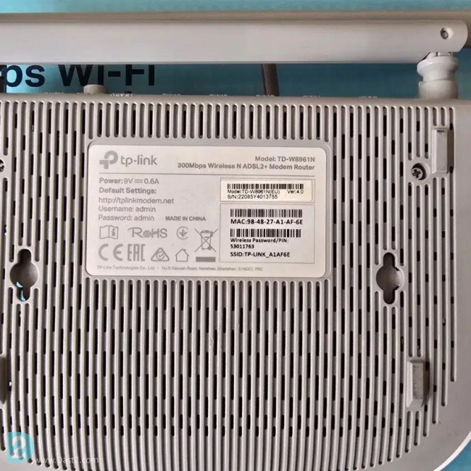 آگهی رایگان مودم tp-link TD-W8961N