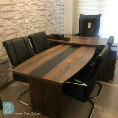 میز کنفرانس پویا خط دار