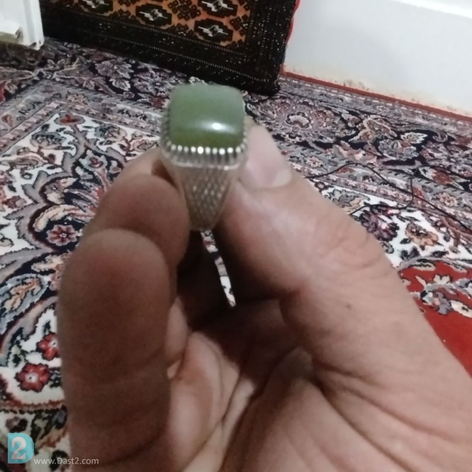 آگهی رایگان انگشتر نقره یشم