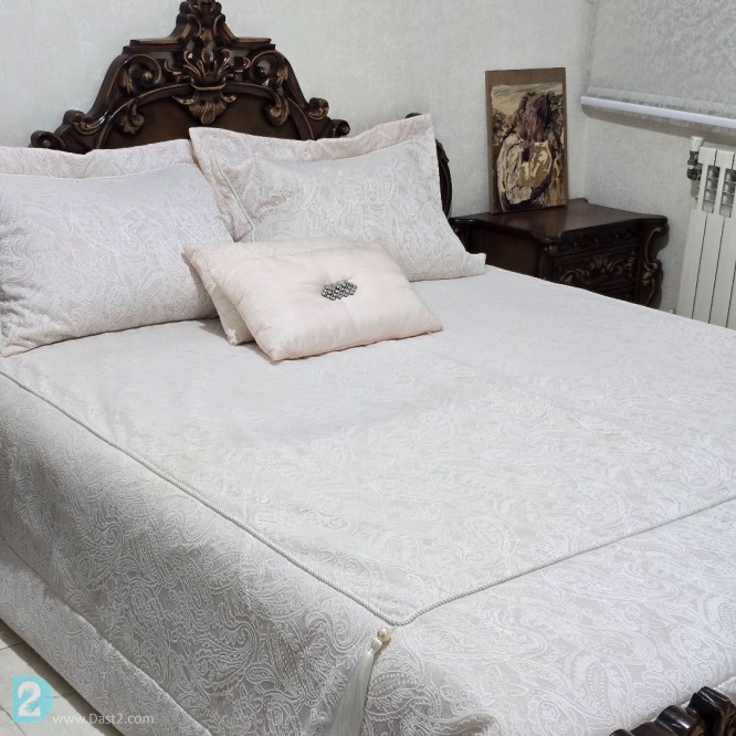 آگهی رایگان ست روتختی دو نفره عروس دانتل دوزی