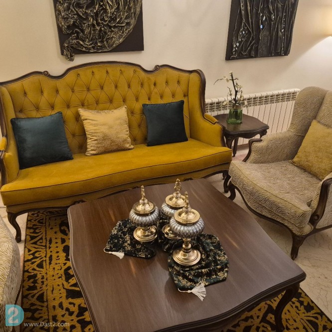 آگهی رایگان مبلمان ۷ نفره فرانسوی و ناهارخوری