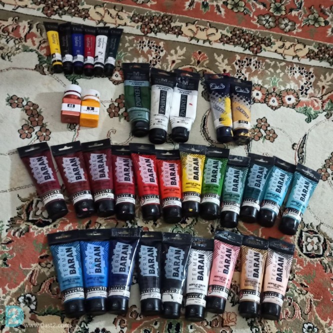 آگهی رایگان رنگ اکرولیک