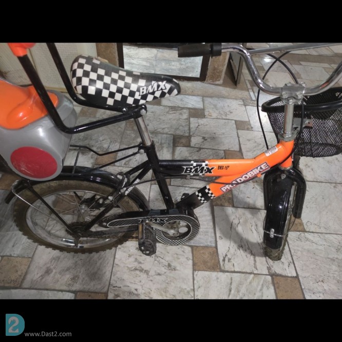 آگهی رایگان دوچرخه Bmx سایز ۱۶ نارنجی