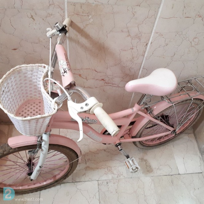 آگهی رایگان دوچرخه دخترانه صورتی سایز ۲۰ رامبو