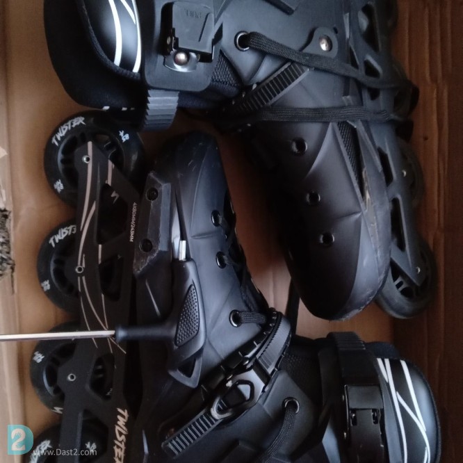 آگهی رایگان اسکیت رولربلید توییستر حرفه‌ای هارد آموزشی ۳۸-۴۲ RollerBlade Twister