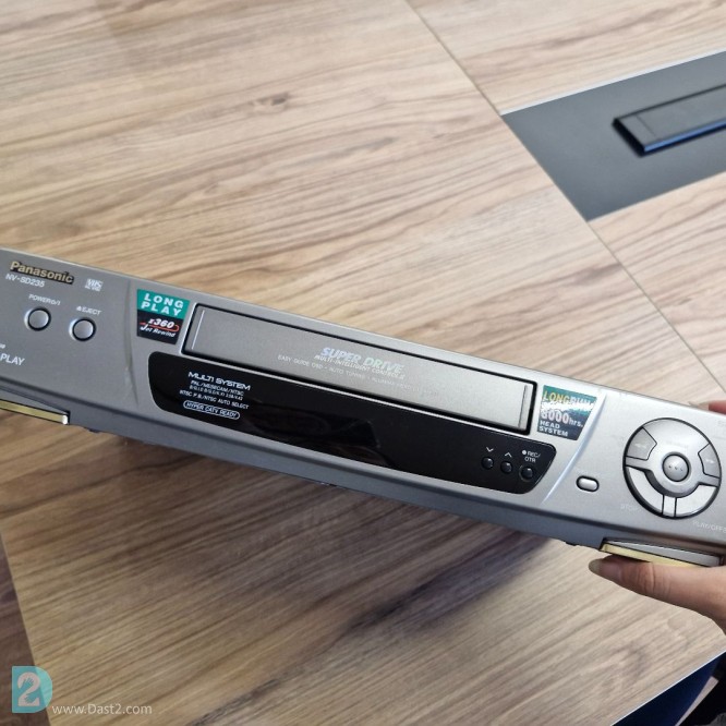 آگهی رایگان ویدئو VHS پاناسونیک Panasonic NV-SD235 | سالم و تمیز