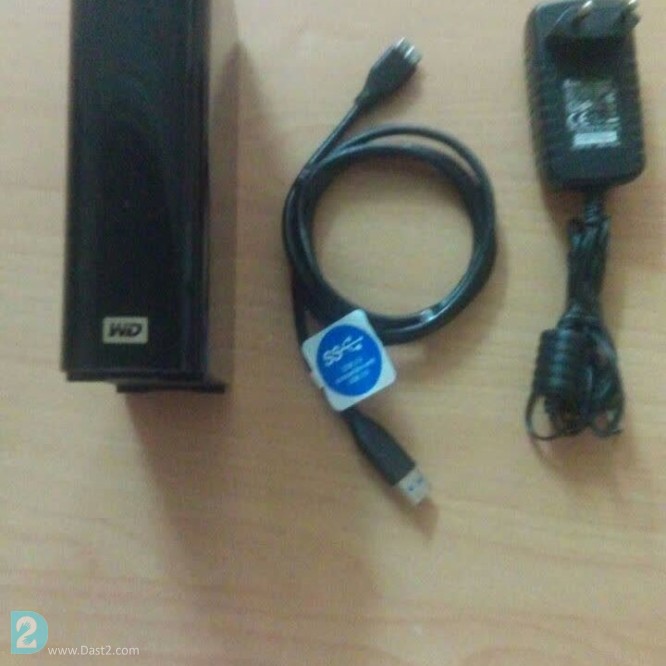 آگهی رایگان هار اکسترنال **WD My Book 2TB با هارد WD Black – سالم و کم‌کارکرد**