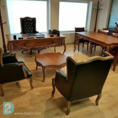 مبل نیم ست کویین با میز چری