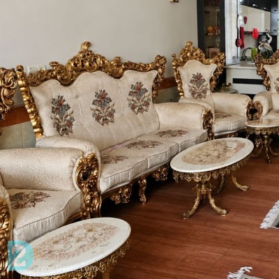 فروش ست مبلمان سلطنتی راحتی