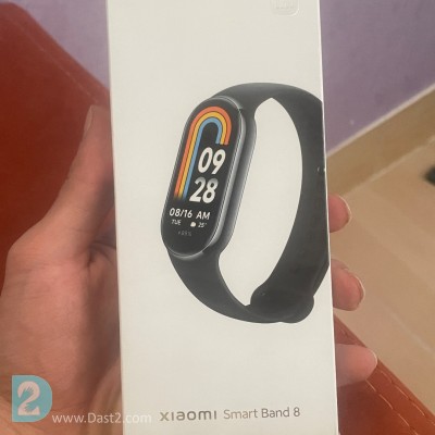 ساعت هوشمند شیائومی Mi Band 8 (بسیار تمیز) + محافظ