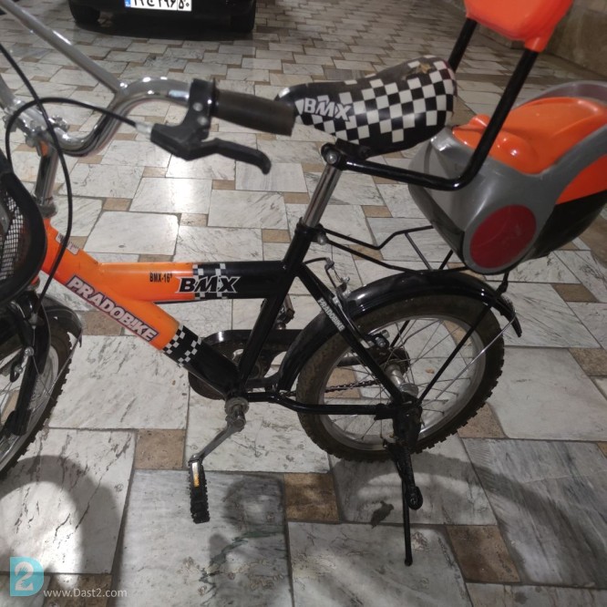 آگهی رایگان دوچرخه Bmx سایز ۱۶ نارنجی
