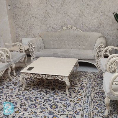 مبل ۷ نفره با میز و عسلی