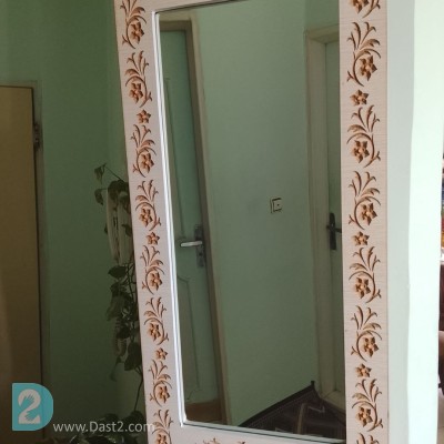 آینه قدی چوبی