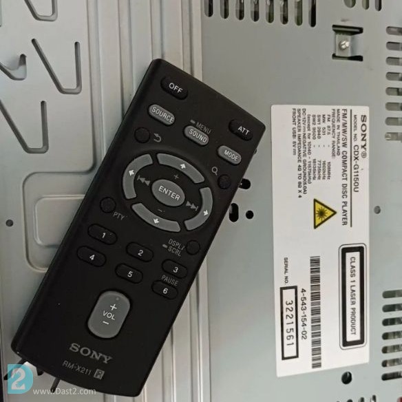 آگهی رایگان ضبط سونی مدل CDX_G1150U