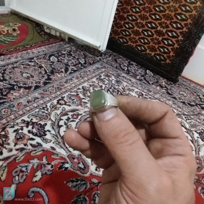 آگهی رایگان انگشتر نقره یشم
