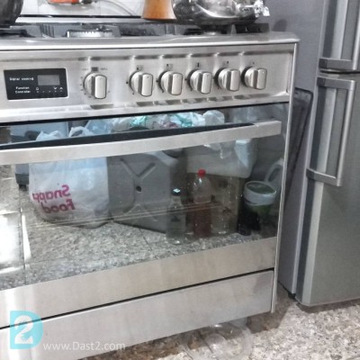 اجاق گاز ۵ شعله فردار پیلوت