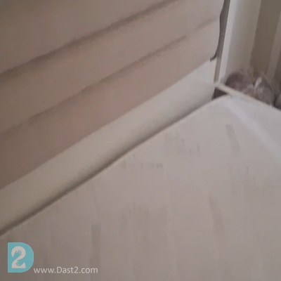 فروش تخت  همراه تشک تخت برند رویال و دراور و اینه