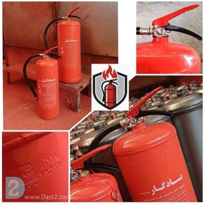 کپسول گاز ۶ کیلویی پودری برند یادگار (اطفاء حریق)