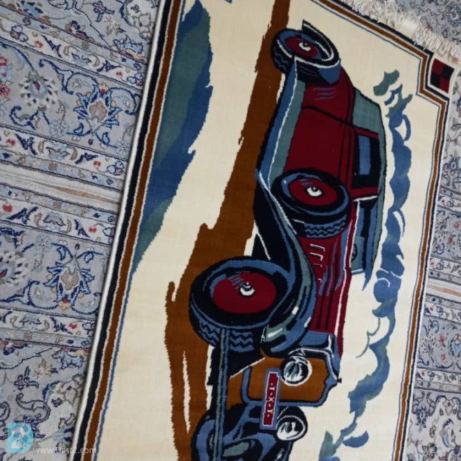 آگهی رایگان فرش طرح ماشین کودک پانخورده جنس پلی پروپتلین اندازه:۱/۱۰×۱/۶۵ شرکت سهند اصفهان