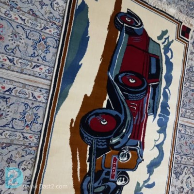 فرش طرح ماشین کودک پانخورده جنس پلی پروپتلین اندازه:۱/۱۰×۱/۶۵ شرکت سهند اصفهان