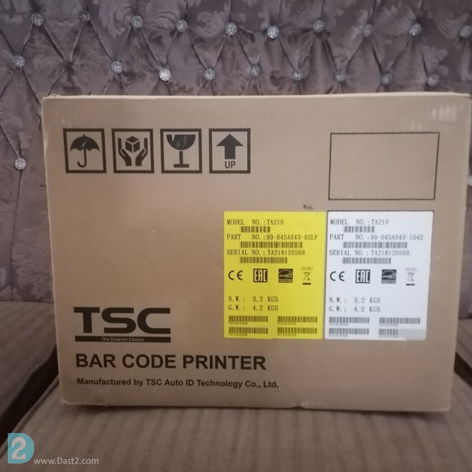آگهی رایگان پرینتر حرارتی / لیبل زن TSC مدلta210