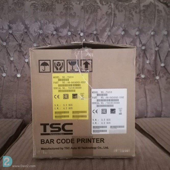آگهی رایگان پرینتر حرارتی / لیبل زن TSC مدلta210