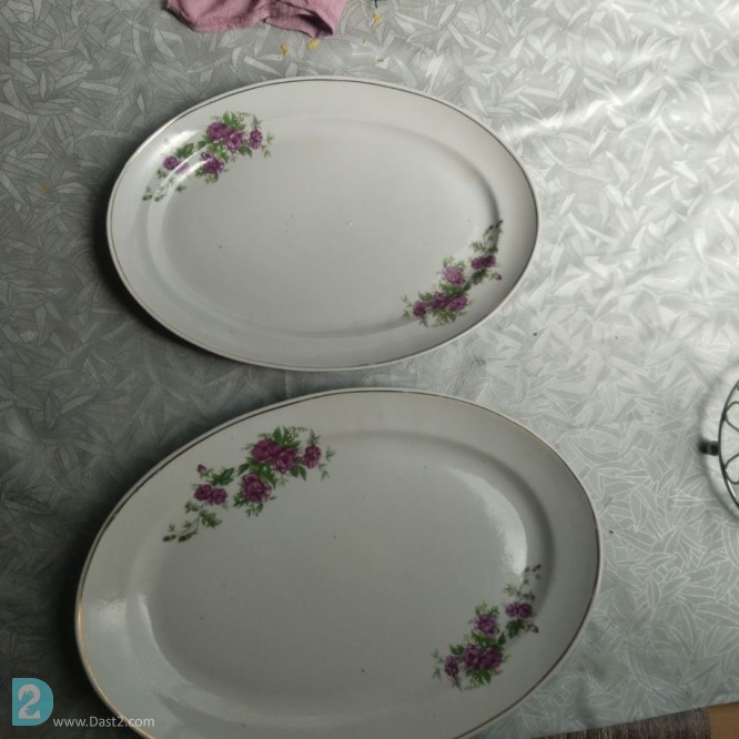 آگهی رایگان سرویس چینی ژاپنی اصل گلسرخی 43پارچه