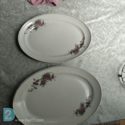 سرویس چینی ژاپنی اصل گلسرخی 43پارچه