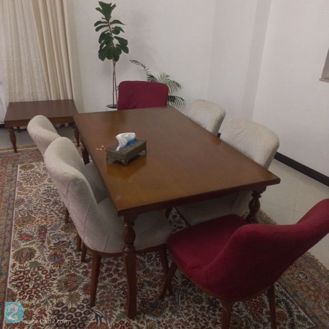 آگهی رایگان مبل هفت نفره و میز ناهار خوری ۶ نفره