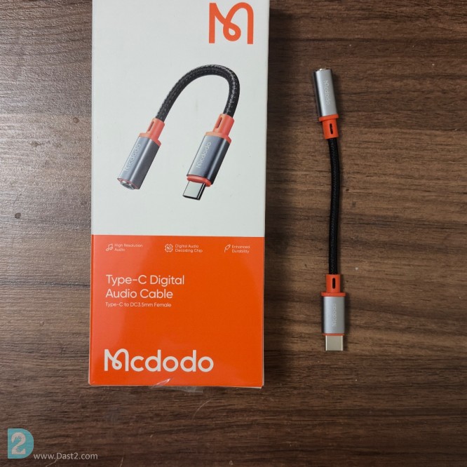 آگهی رایگان مبدل USB-C به جک 3.5 میلیمتری مک دودو