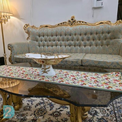 مبل استیل ۹نفره درحد نو