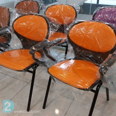 صندلي انتظار صدفي دسته دار