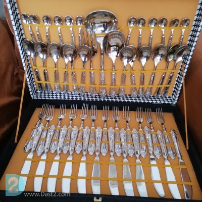 سرویس قاشق و چنگال 12 نفره سوریه