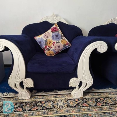 مبل 7نفره سالم .شاسی مقاوم