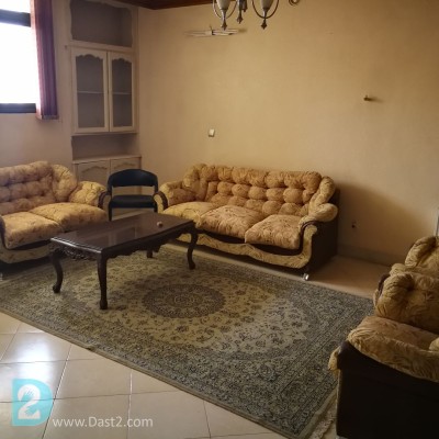 ست مبلمان 7 نفره پارچه ترک به همراه میز