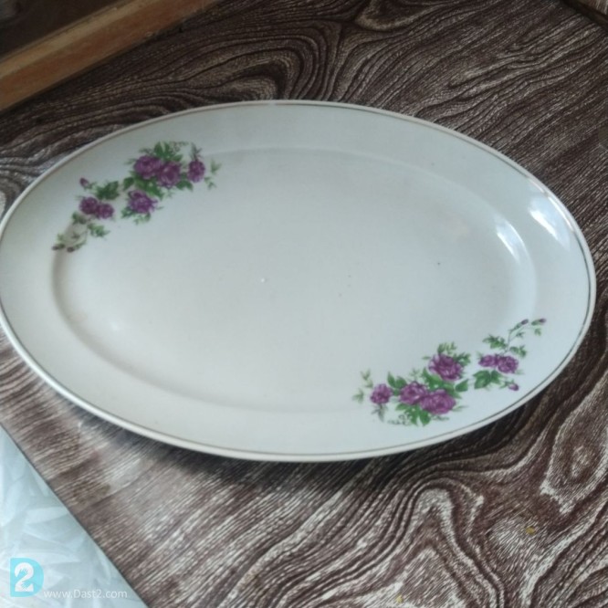 آگهی رایگان سرویس چینی ژاپنی اصل گلسرخی 43پارچه