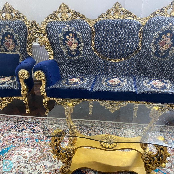 آگهی رایگان مبلمان سلطنتی با چوب عالی