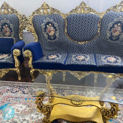 مبلمان سلطنتی با چوب عالی