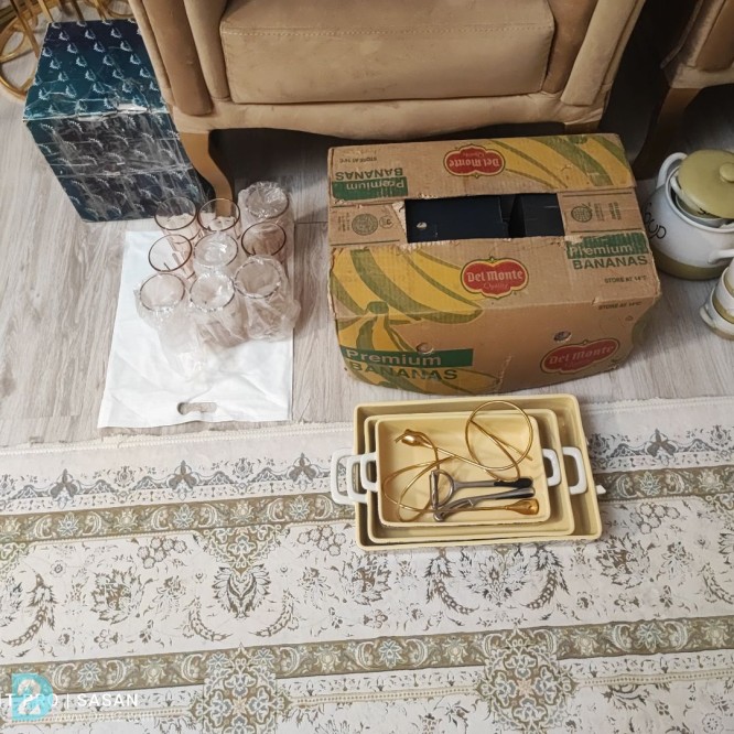 آگهی رایگان ظروف کریستال ظروف چوبی بامبو ظروف آشپزخانه