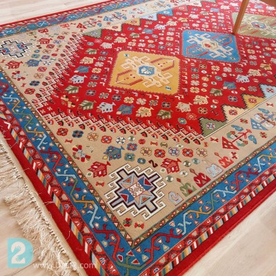 فرش دست باف گونه ماشینی