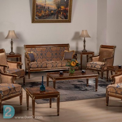 مبلمان رافل طرح‌مرسدس لاکچری