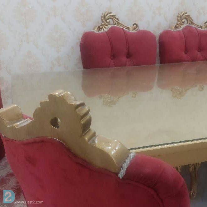 آگهی رایگان مبلمان به همراه میز ناهارخوری