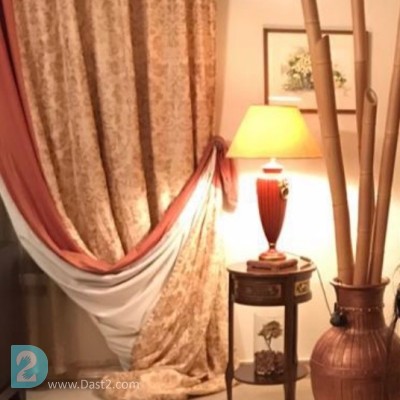 سه تخته پرده ی ابریشم نو