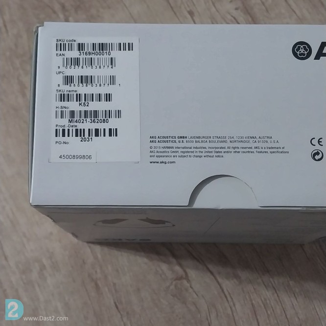 آگهی رایگان هدفونAKG K52