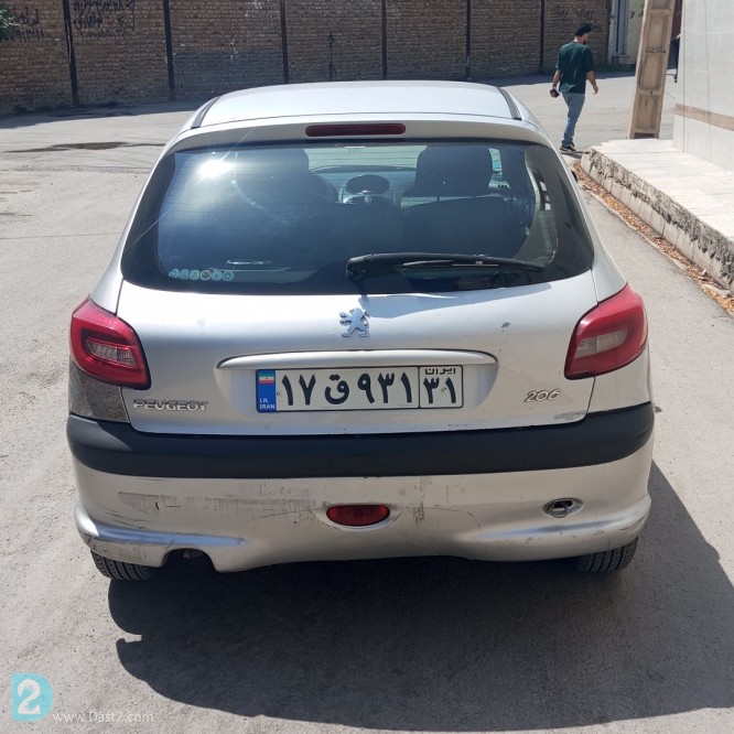 آگهی رایگان پژو ۲۰۶ تیپ ۲ مدل ۱۳۸۵