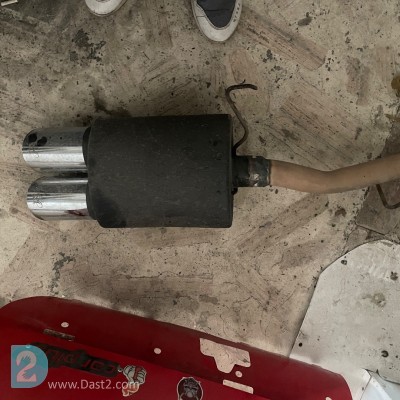 منیع اگزوز دبل استیل