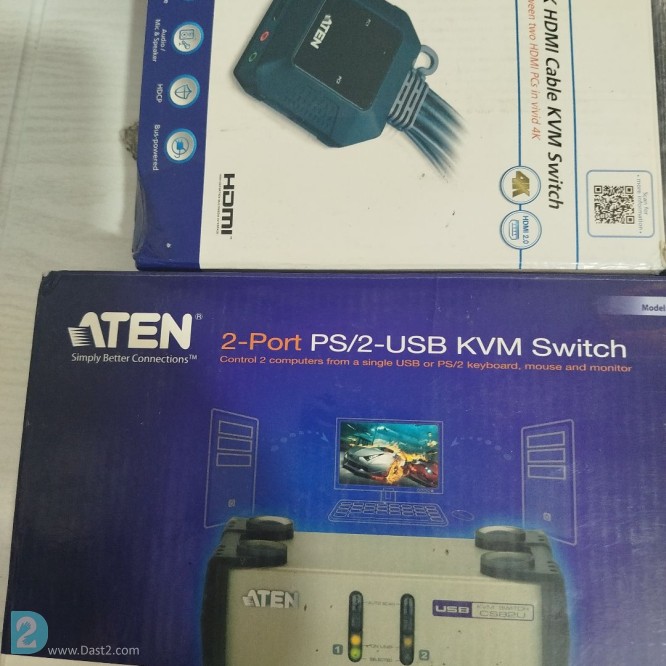 آگهی رایگان کابل usb4. آتن   کی وی ام سوییج 2پورت تخفیف داره