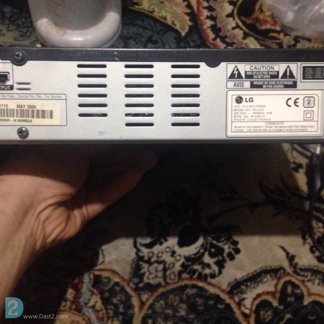 آگهی رایگان دستگاه  DVD مدلlG